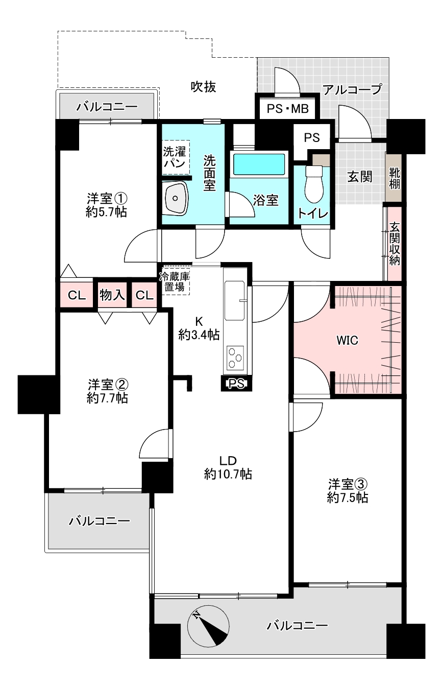 間取り変更After